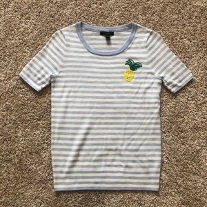 🍍 NWOT J. Crew Pineapple sweater